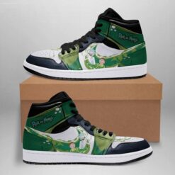 Rick And Morty High Top Shoes