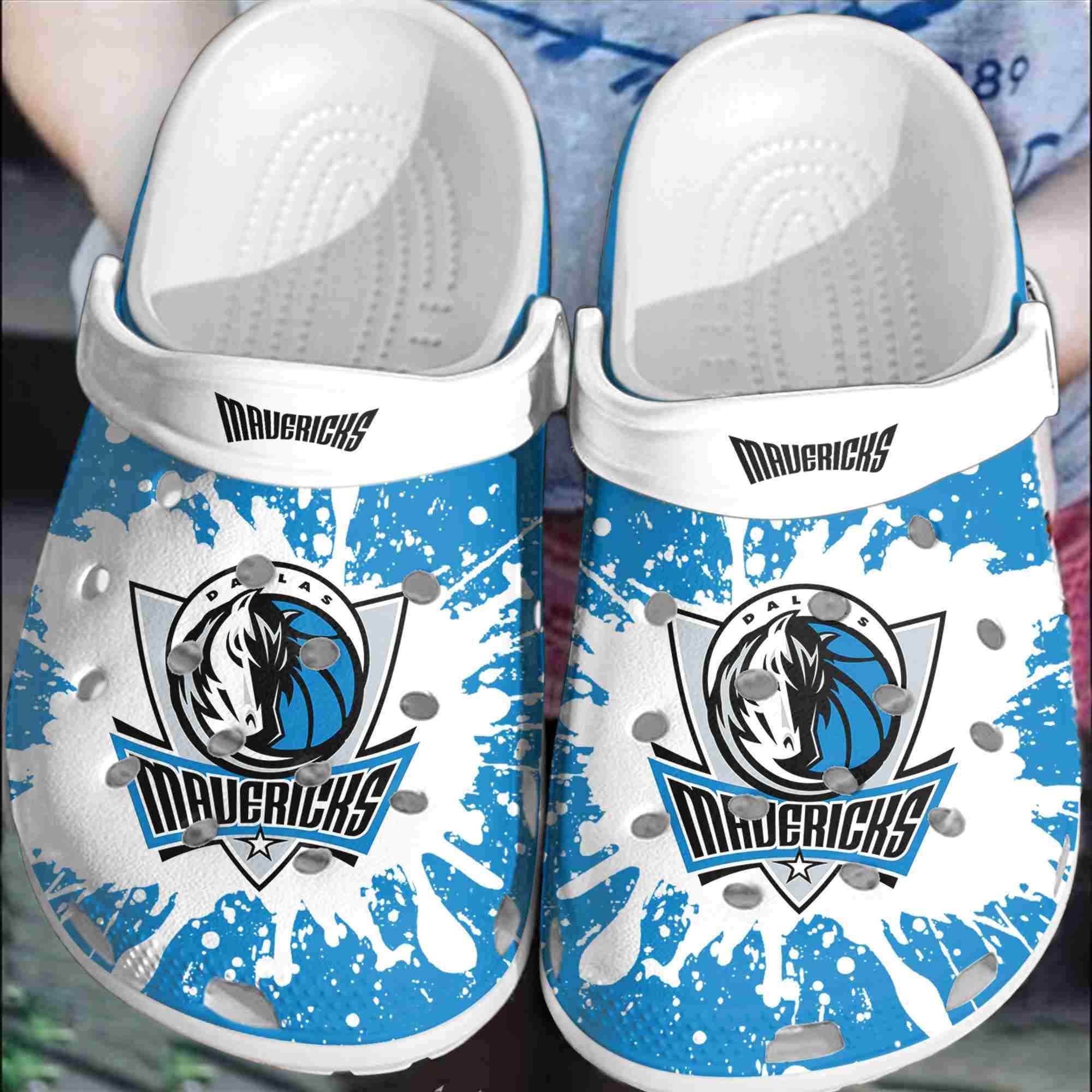 Dallas Mavericks Soft Clogs 1 Dallas Mavericks Soft Clogs