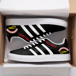 Hells Angels Black Stan Smith Shoes