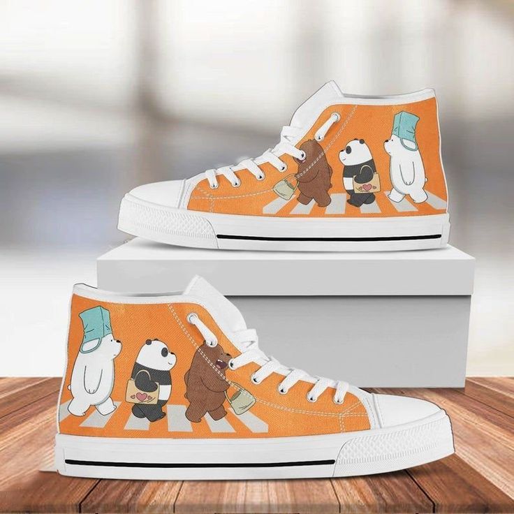 We Bare Bears High Top Shoes 1 We Bare Bears High Top Shoes