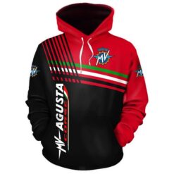 MV Agusta 01 Hoodie Zip Hoodie 3D