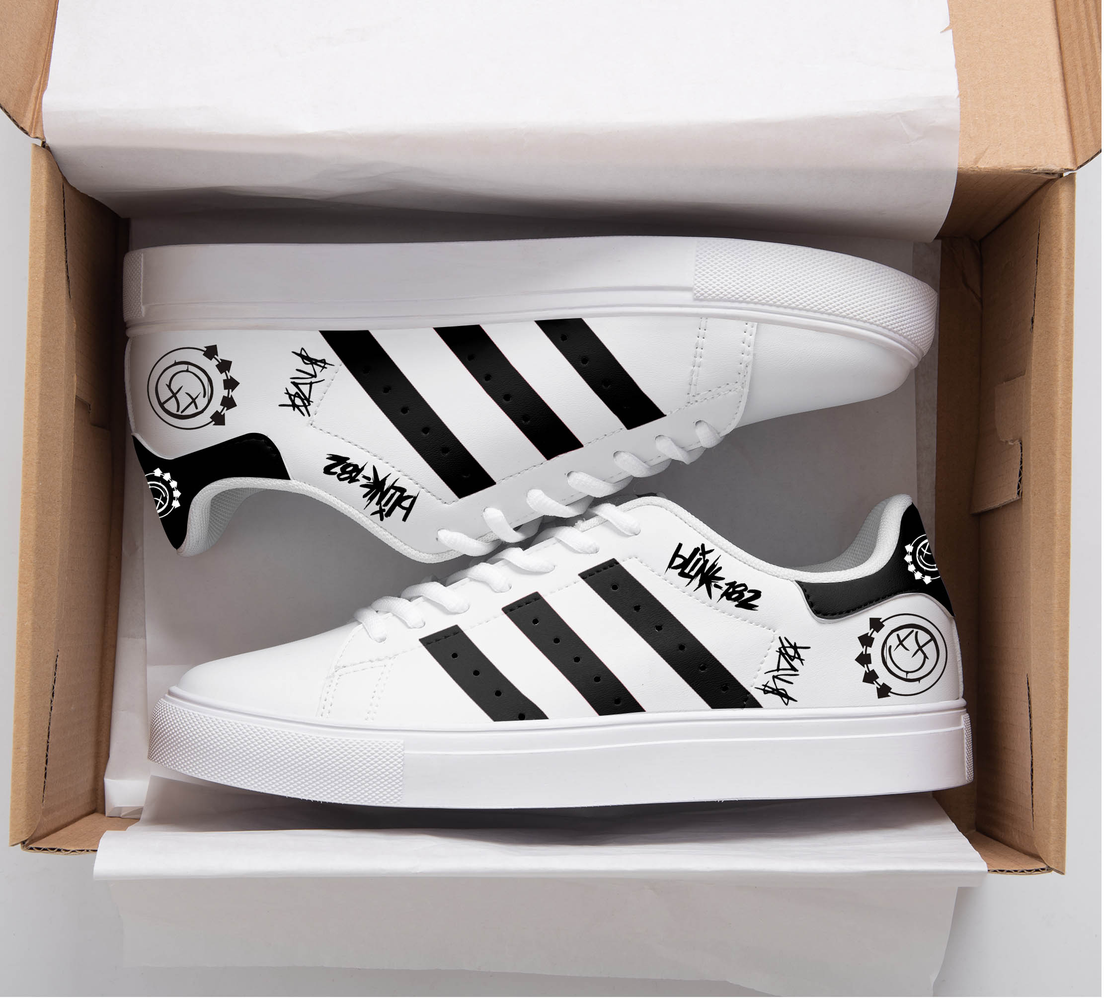 Blink-182 Stan Smith Shoes 1 Blink-182 Stan Smith Shoes