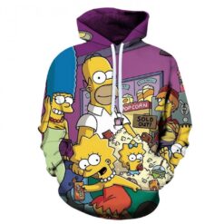 The Simpsons 1 Hoodie Zip Hoodie 3D