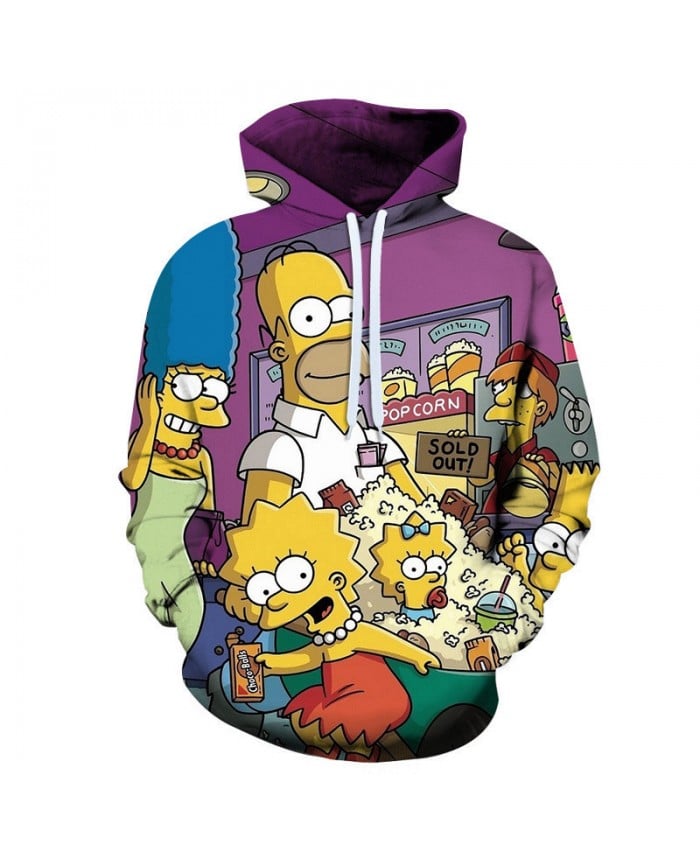 The Simpsons 1 Hoodie Zip Hoodie 3D 1 The Simpsons 1 Hoodie Zip Hoodie 3D