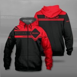 Isuzu Hoodie Zip Hoodie 3D