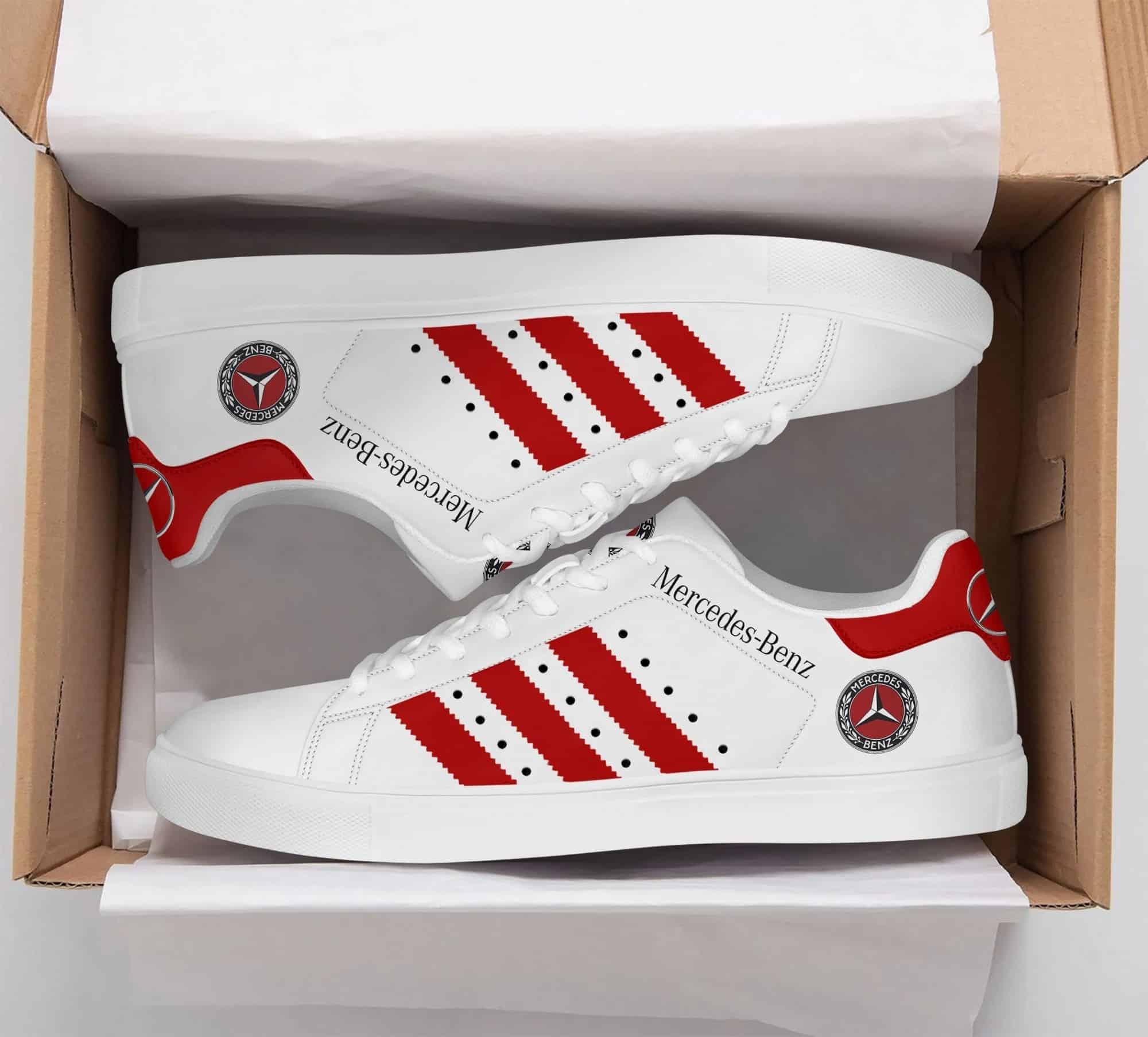 Mercedes Benz Red Stan Smith Shoes 1 Mercedes Benz Red Stan Smith Shoes