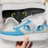 Train Dragon Black White Air Force Shoes
