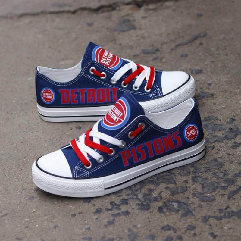 Detroit Pistons Low Top Shoes 1 Detroit Pistons Low Top Shoes