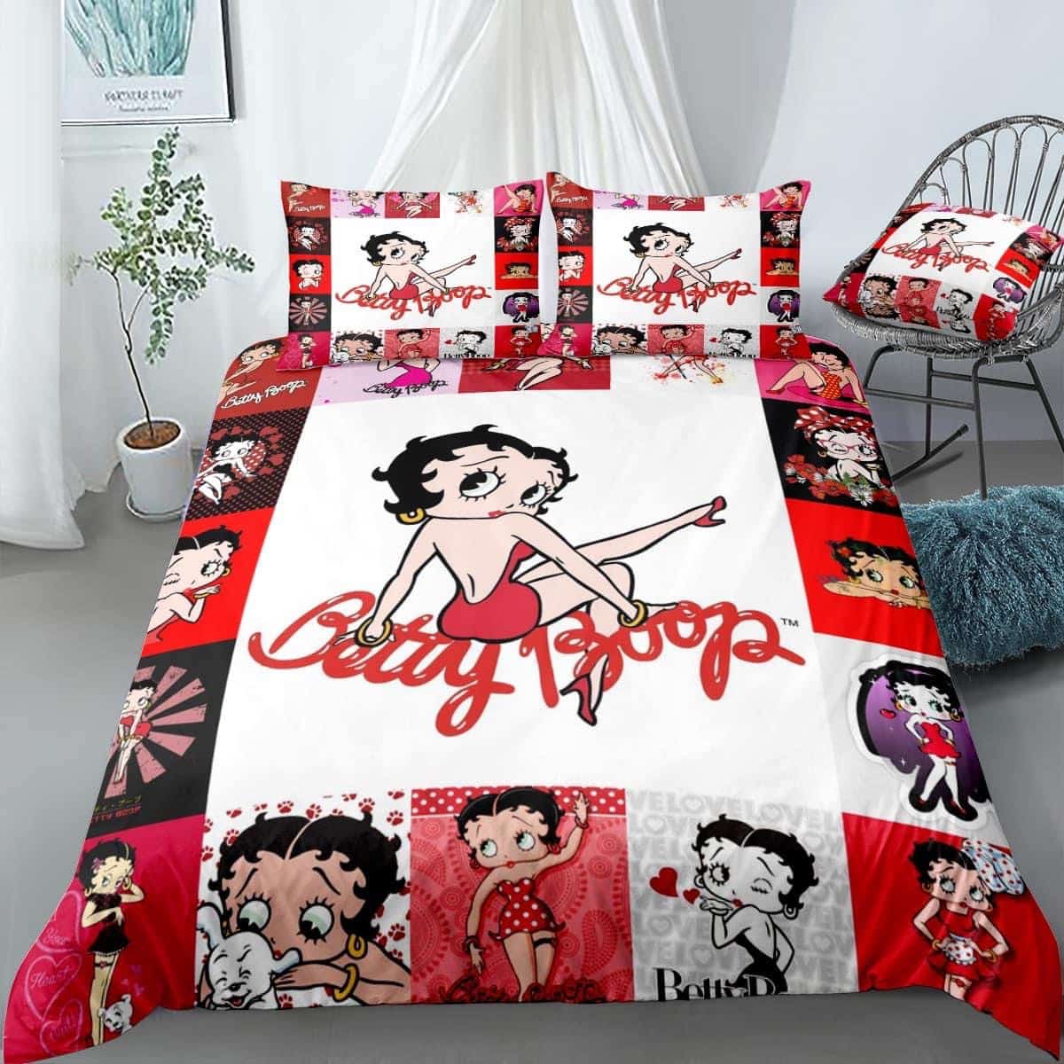 Betty Boop Lover Bedding Set 1 Betty Boop Lover Bedding Set