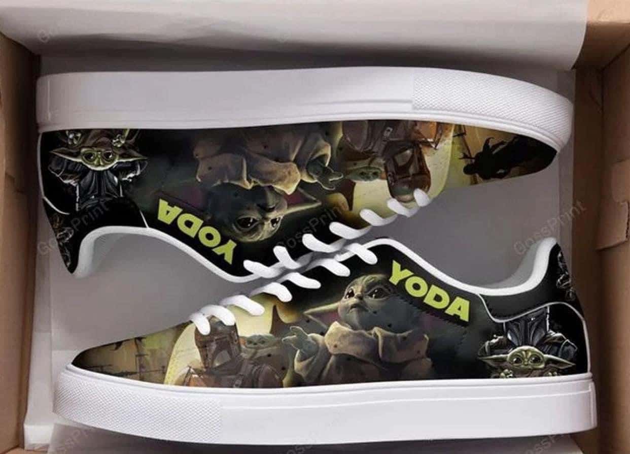 Baby Yoda Cute Stan Smith Shoes 1 Baby Yoda Cute Stan Smith Shoes