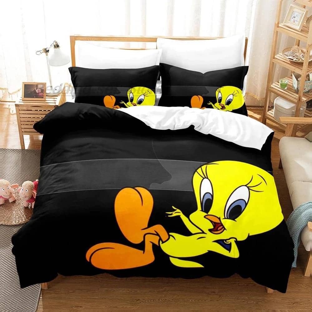 Tweety Bird Funny 2 Bedding Set 1 Tweety Bird Funny 2 Bedding Set