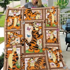 Tigger Winnie The Pooh Cute Blanket
