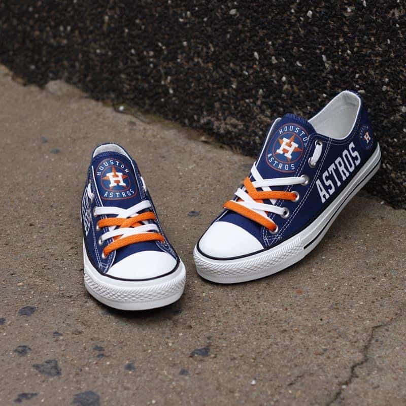 Houston Astros Low Top Shoes 1 Houston Astros Low Top Shoes