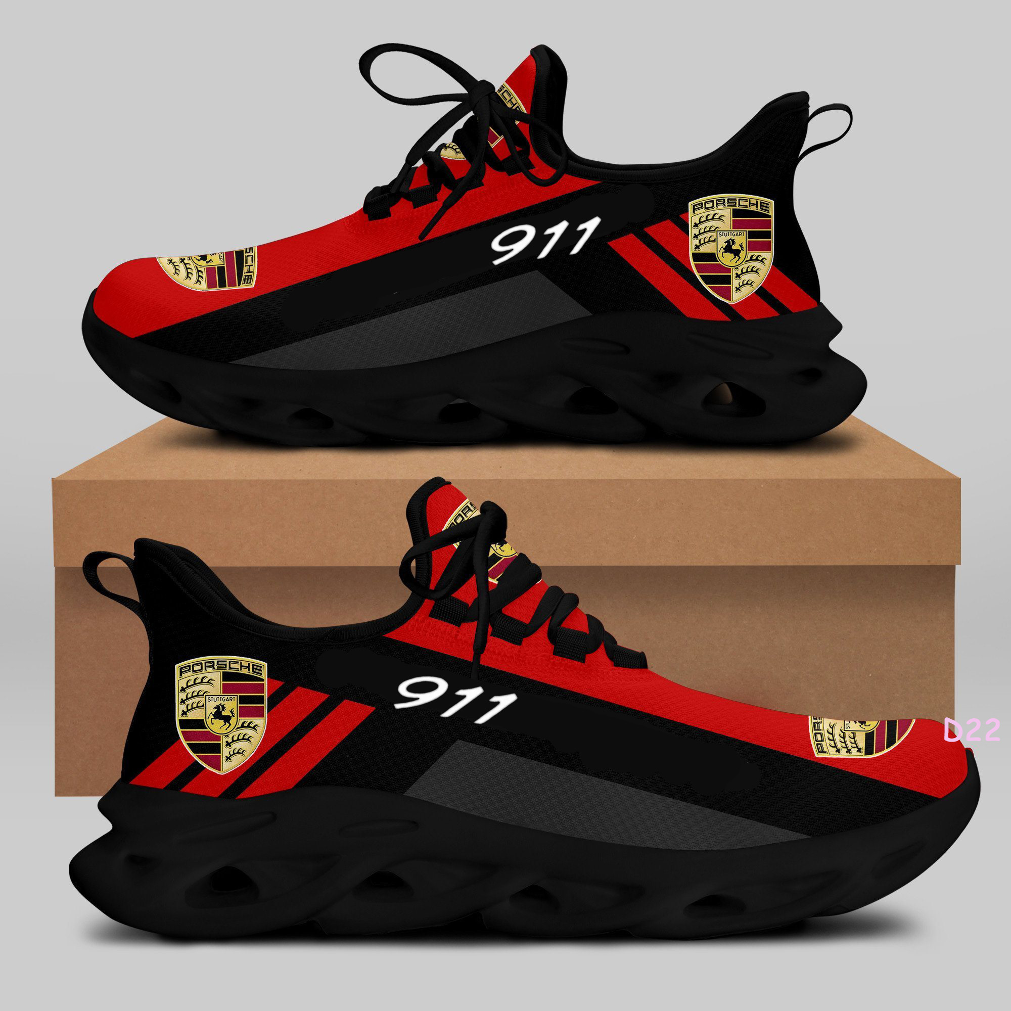 Porsche 911 Red A1 Max Soul Shoes 1 Porsche 911 Red A1 Max Soul Shoes