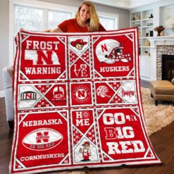 Nebraska Cornhuskers I0 Blanket