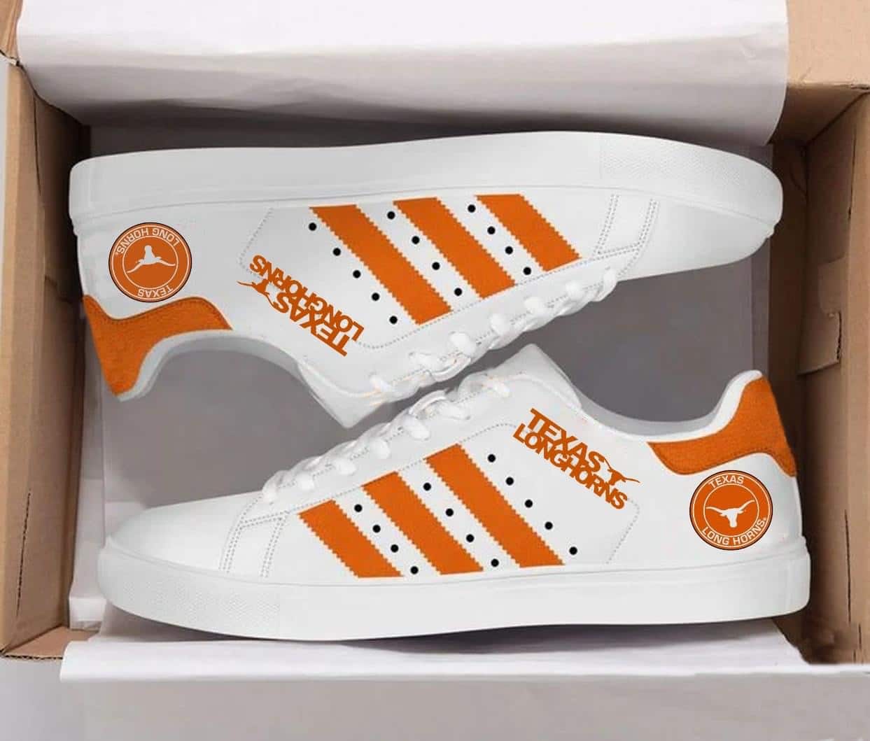 Texas Longhorns 1 Stan Smith Shoes 1 Texas Longhorns 1 Stan Smith Shoes
