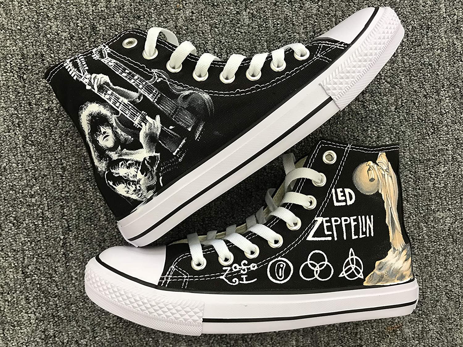 Led Zeppelin Lover High Top Shoes 1 Led Zeppelin Lover High Top Shoes