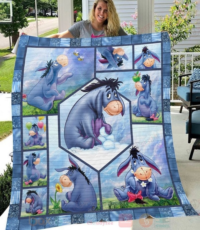 Eeyore Lover Blanket 1 Eeyore Lover Blanket