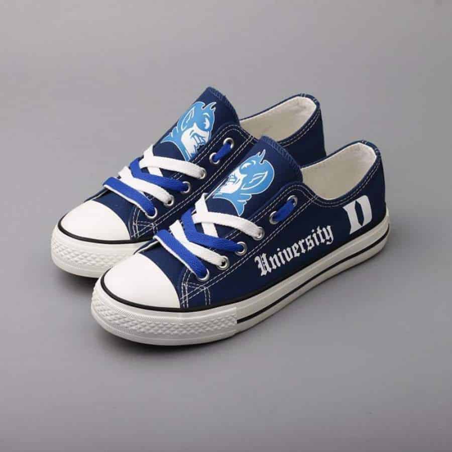 Duke Blue Devils Low Top Shoes 1 Duke Blue Devils Low Top Shoes