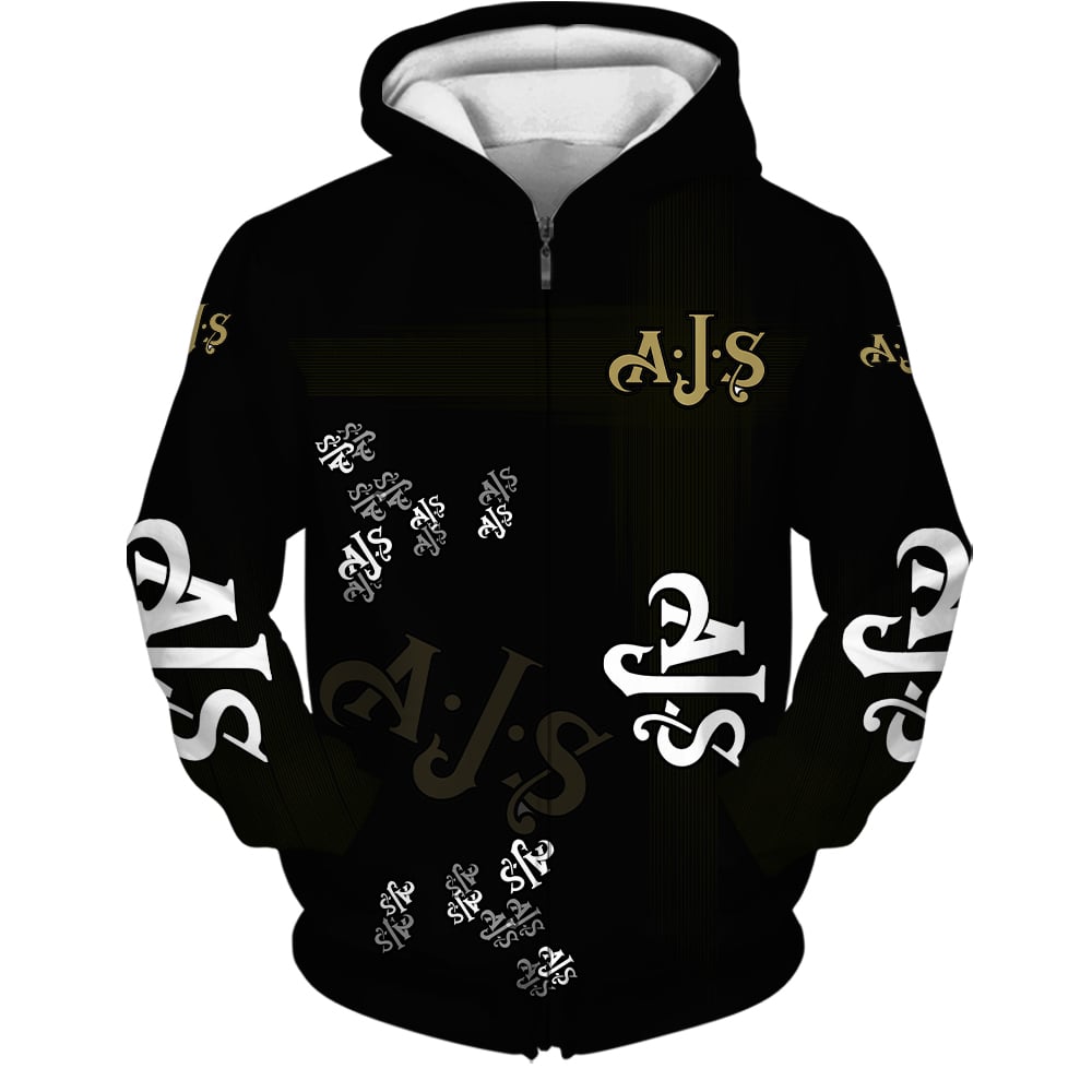 Ajs Motorcycles Love Hoodie Zip Hoodie 3D 1 Ajs Motorcycles Love Hoodie Zip Hoodie 3D