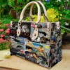 Alain Delon Leather Handbag