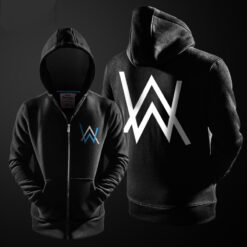 Alan Walker Love Hoodie Zip Hoodie 3D