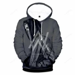 Alan Walker 1g Hoodie Zip Hoodie 3D