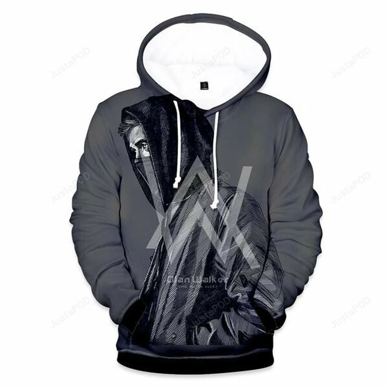 Alan Walker 1g Hoodie Zip Hoodie 3D 1 Alan Walker 1g Hoodie Zip Hoodie 3D