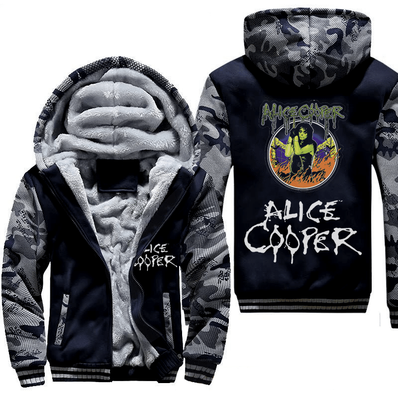 Alice Cooper Fleece Jacket 1 Alice Cooper Fleece Jacket