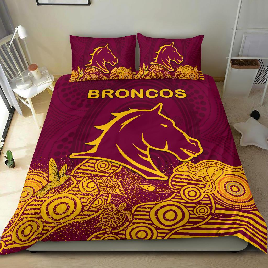 Brisbane Broncos Bedding Set 1 Brisbane Broncos Bedding Set