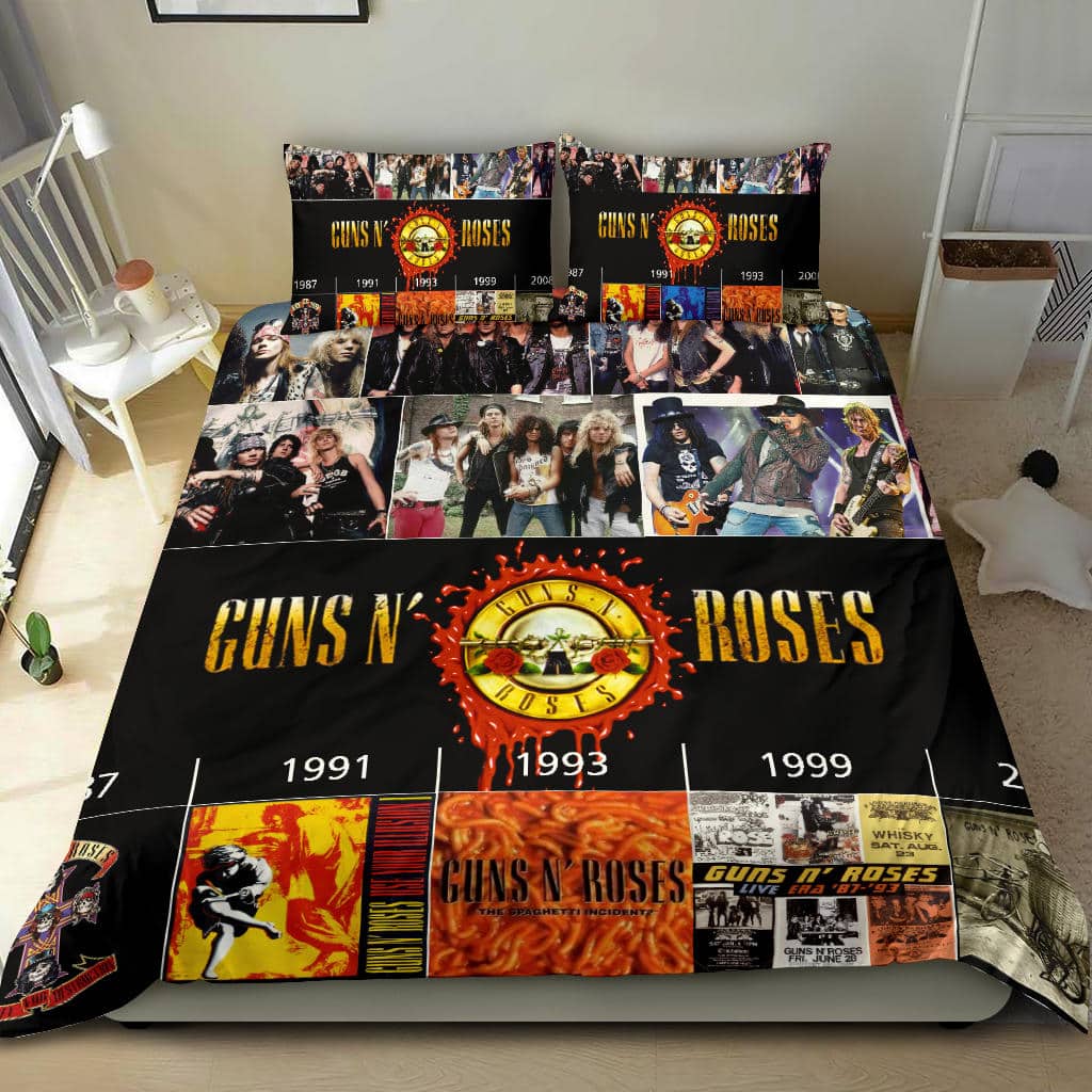 Guns N' Roses Bedding Set 1 Guns N' Roses Bedding Set
