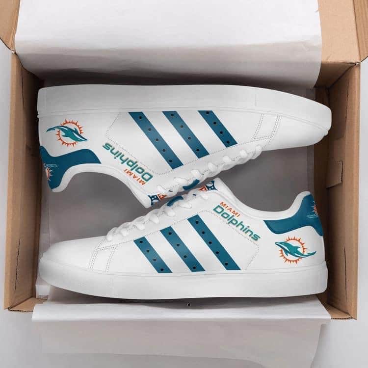 Miami Dolphins G01 Stan Smith Shoes 1 Miami Dolphins G01 Stan Smith Shoes