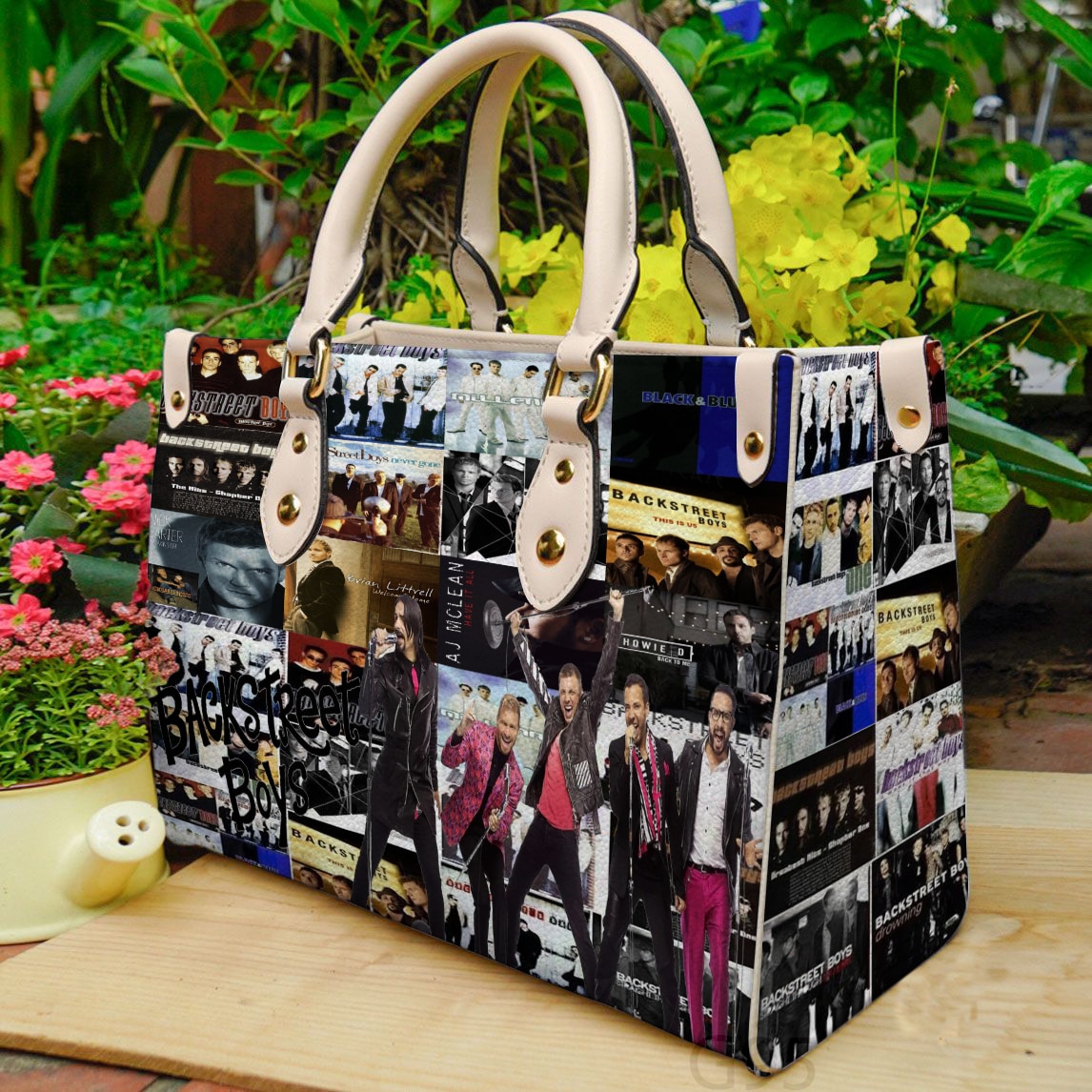 Backstreet Boys Band Love Leather Handbag 1 Backstreet Boys Band Love Leather Handbag