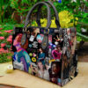 Harry Styles Black Leather Handbag