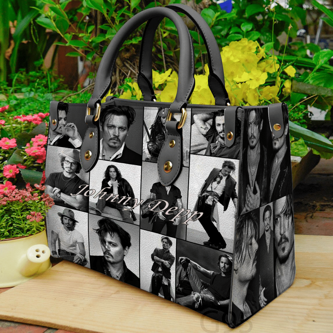 Johnny Depp 3 Leather Handbag 1 Johnny Depp 3 Leather Handbag