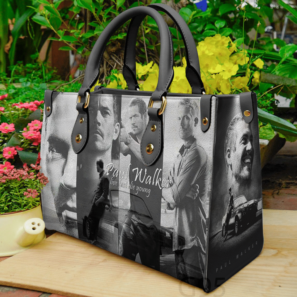 Paul Walker Lover Leather Handbag 1 Paul Walker Lover Leather Handbag