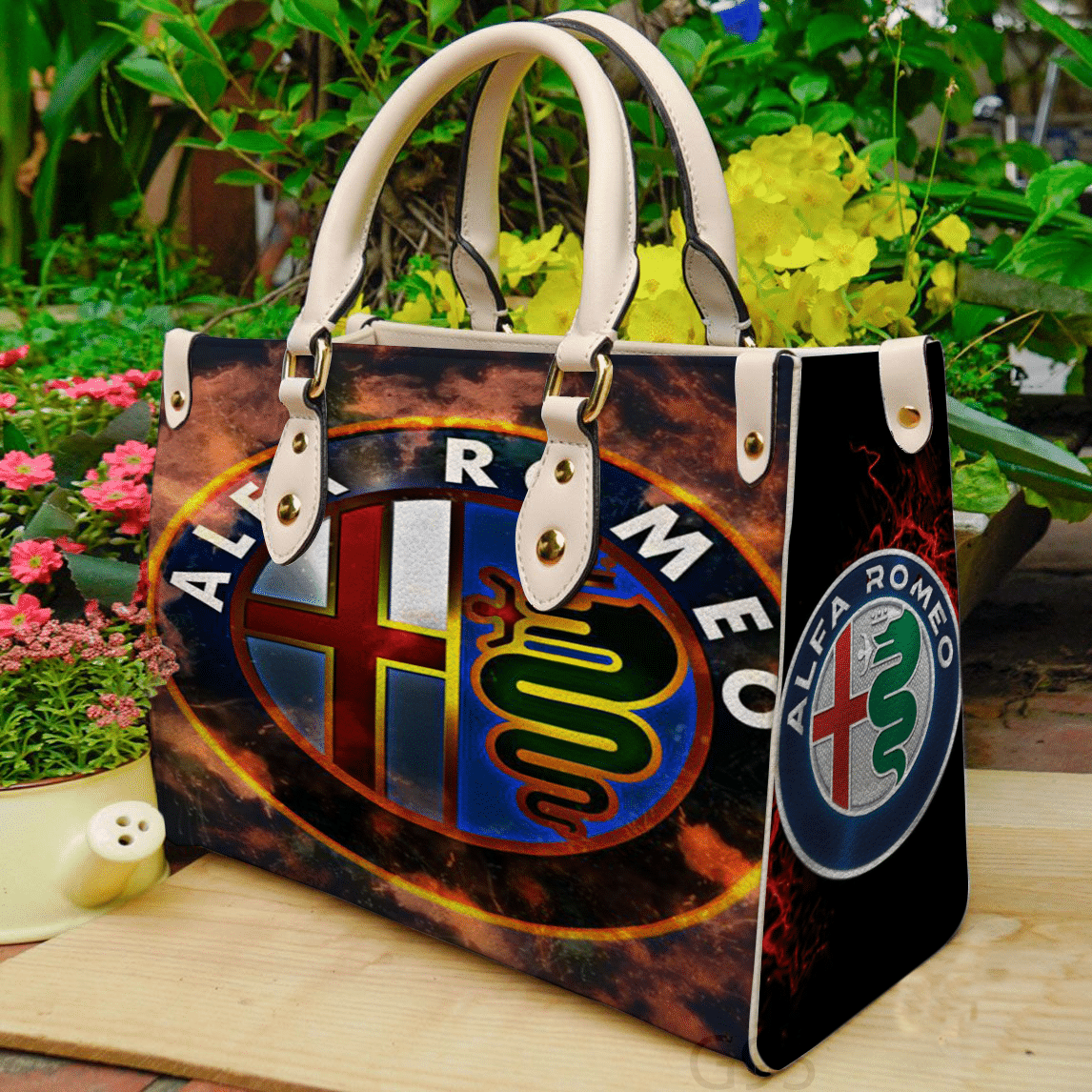 Alfa Romeo Leather Handbag 1 Alfa Romeo Leather Handbag