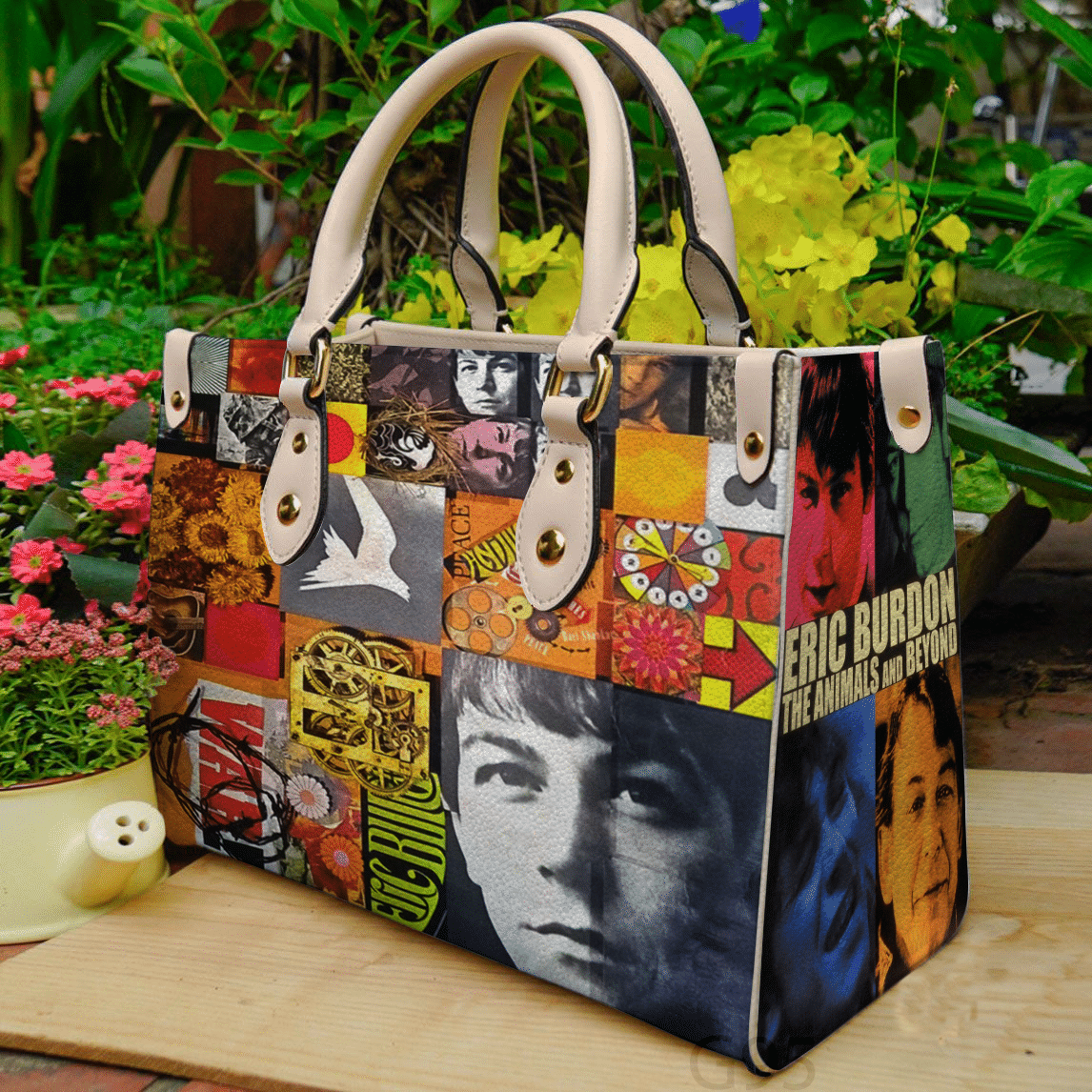 Eric Burdon Leather Handbag 1 Eric Burdon Leather Handbag