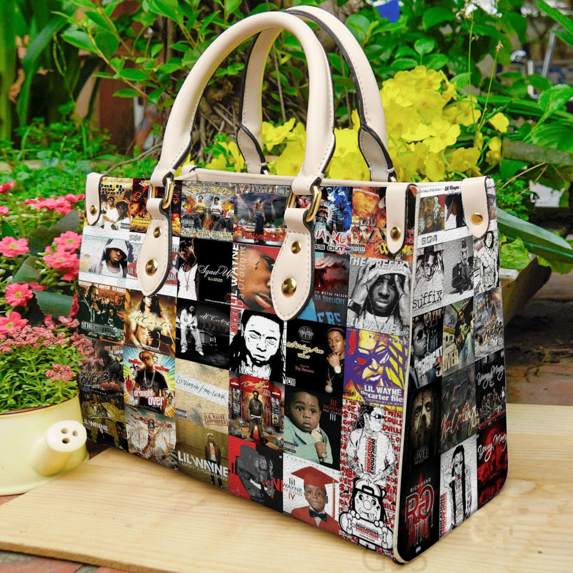 Lil Wayne Leather Handbag 1 Lil Wayne Leather Handbag
