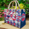 Detroit Pistons Leather Handbag