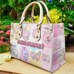 Asamimichaan Leather Handbag
