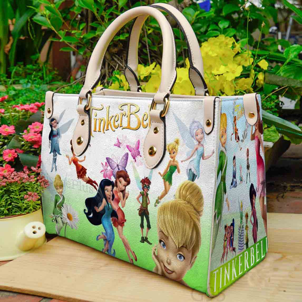 Tinker Bell A0 Leather Handbag 1 Tinker Bell A0 Leather Handbag