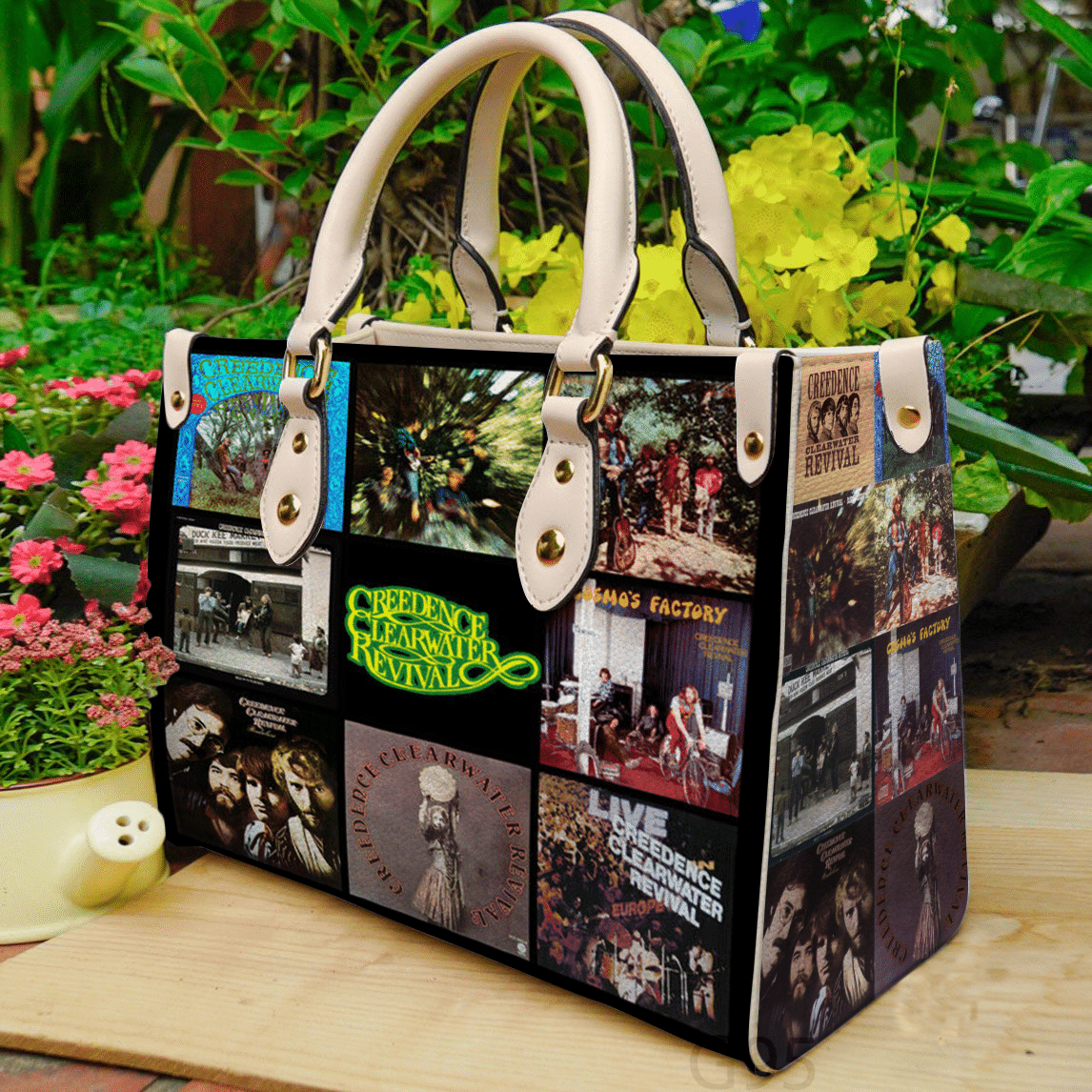 Creedence Clearwater Revival Leather Handbag 1 Creedence Clearwater Revival Leather Handbag