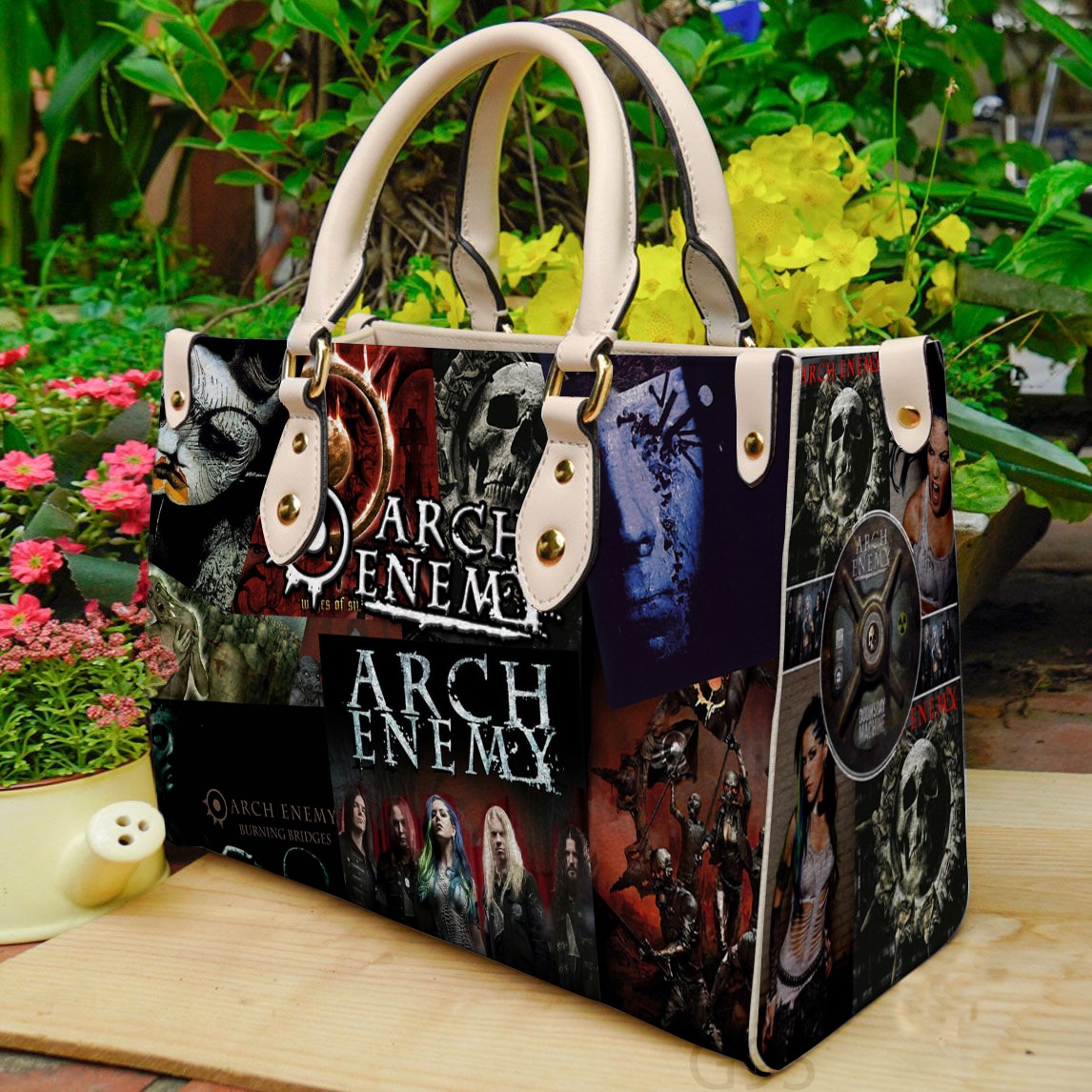 Arch Enemy Leather Handbag 1 Arch Enemy Leather Handbag