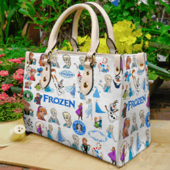 Frozen Hand Leather Handbag