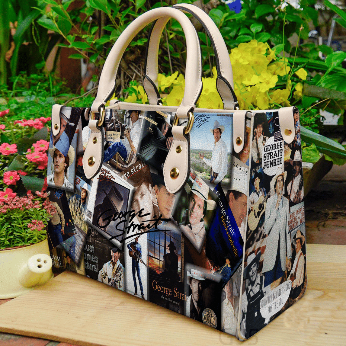 George Strait Lover Leather Handbag 1 George Strait Lover Leather Handbag