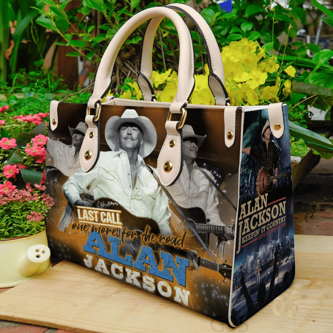 Alan Jackson Leather Handbag 1 Alan Jackson Leather Handbag