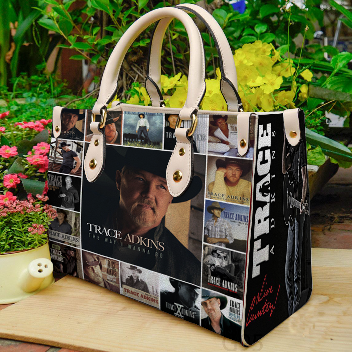 Trace Adkins Leather Handbag 1 Trace Adkins Leather Handbag