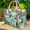 Boston Celtics Leather Handbag