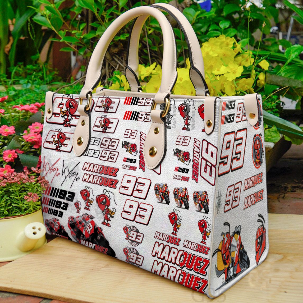Marc Márquez Hand Leather Handbag 1 Marc Márquez Hand Leather Handbag